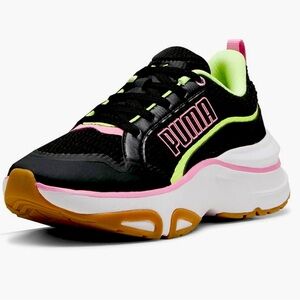 Puma Sneakers Lime and Strawberry size 8 NWOTS